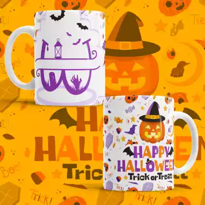vectores plantilas HALLOWEEN,ABECEDARIO,LETRAS,MONOGRAMAS,ALFABETO,